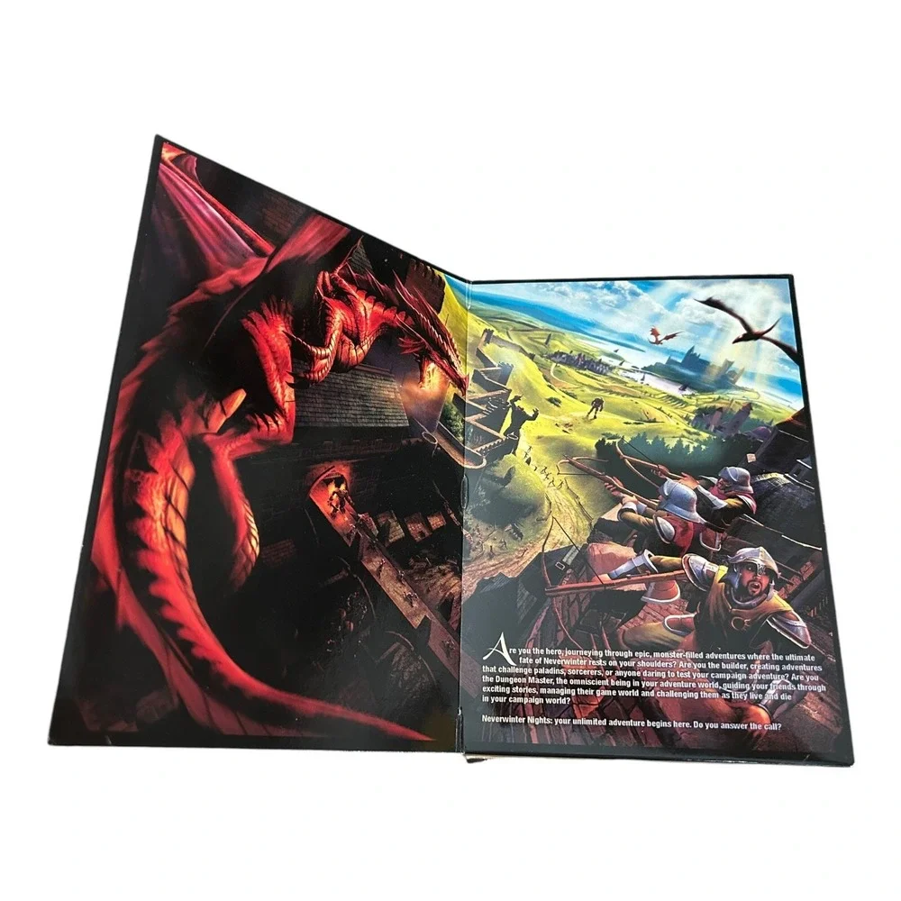 Bio Ware Neverwinter Nights Forgotten Realms PC CD-ROM Video Game Complete CIB